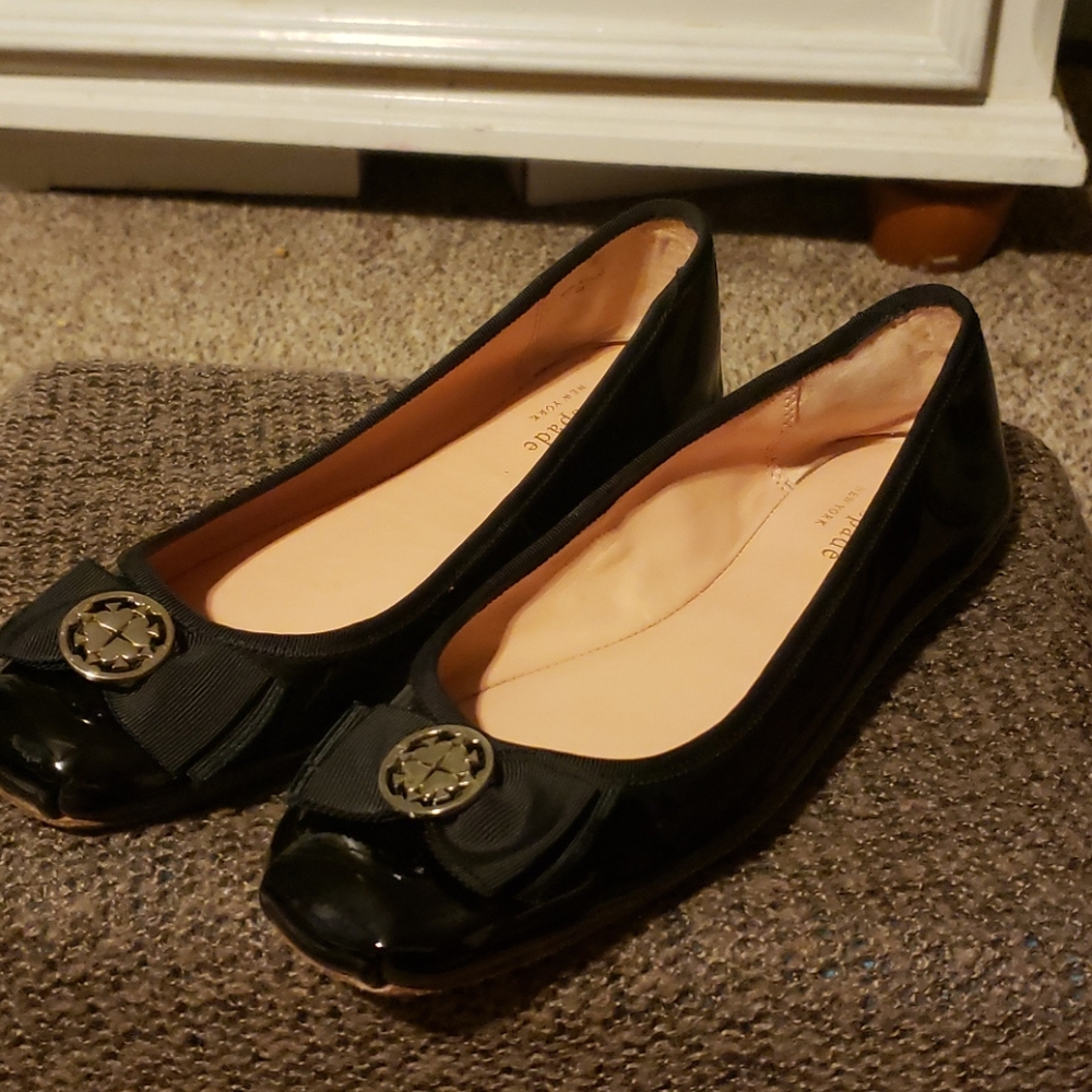 Black Kate Spade flats